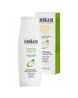شامپو روزانه مخصوص موهای چرب اریکه  200ml