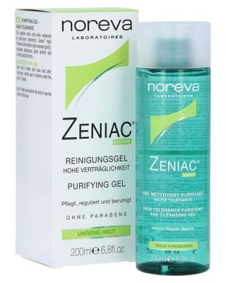 ژل پاک کننده زنیاک پوست چرب نوروا 200ml