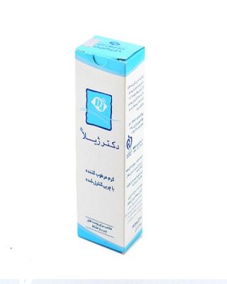 کرم مرطوب کننده فاقد چربی دکتر ژیلا 60 گرم