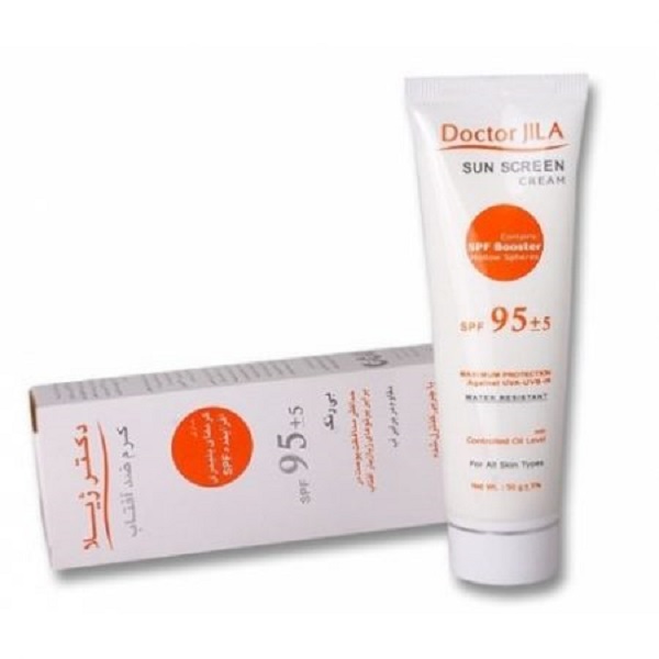 کرم ضد آفتاب spf95 دکتر ژیلا