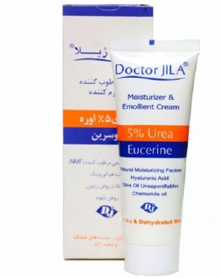 مرطوب کننده حاوی اوره 5 درصد دکتر ژیلا 75 درصد