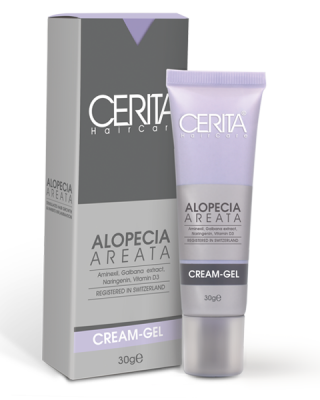 سریتا - کرم ژل موهای دارای ریزش سکه ای  30 گرم