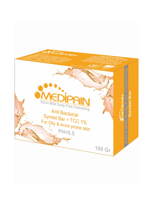 پن مدیپن درماتولوژیک حاوی تری کلوکربان مناسب پوست های چرب 100 گرم