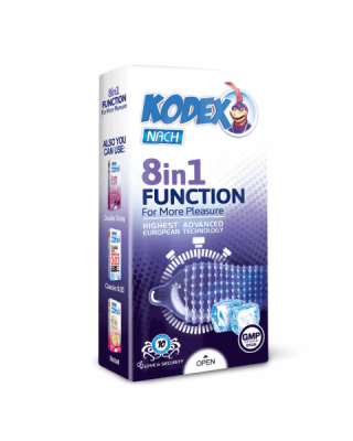 کاندوم ناچ کدکس مدل Function بسته 10 عددی