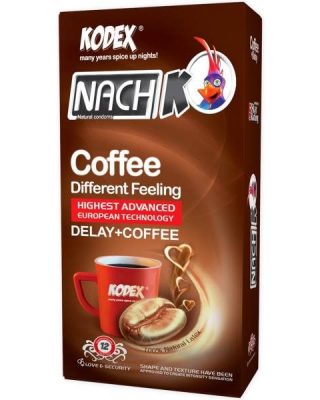 کاندوم کدکس مدل Coffee بسته ۱۲ عددی