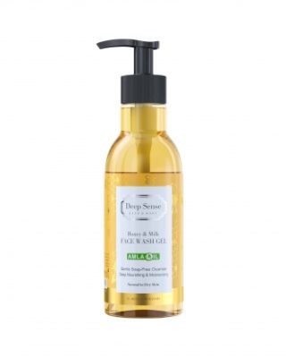 دیپ سنس ژل شستشوی صورت شیر و عسل